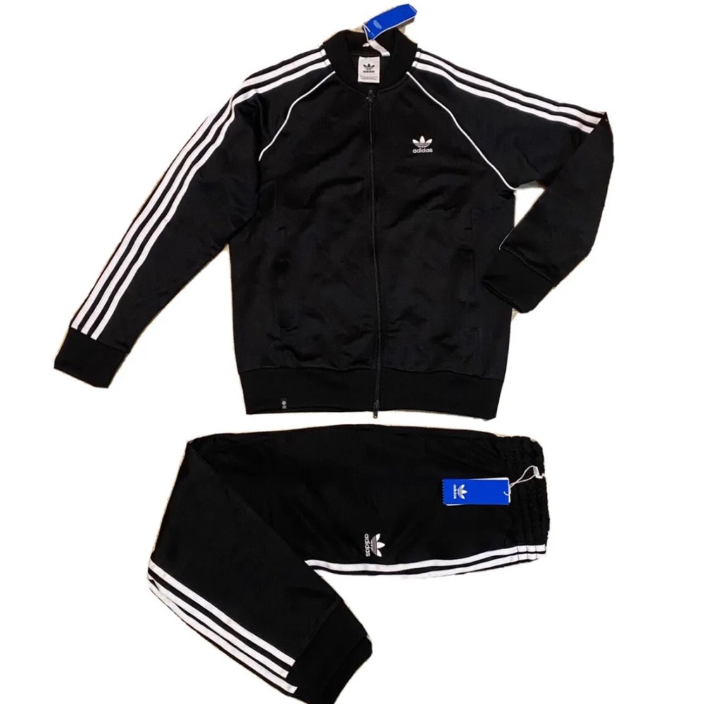 ADIDAS Primeblue Black SST Superstar Track Suit M, L, XL